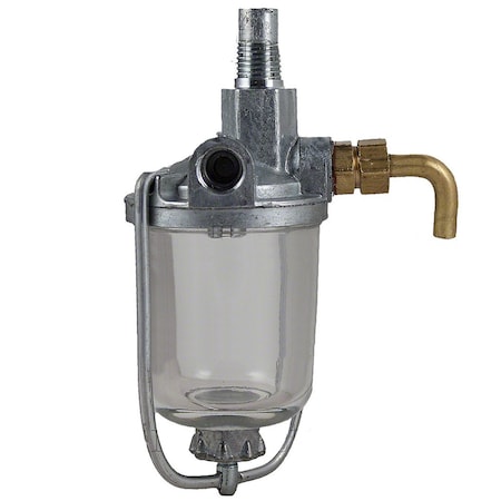 Aftermarket New All Fuel Sediment Bowl Assm Made Fits Case-IH Tractor Models F12 F20 17237D